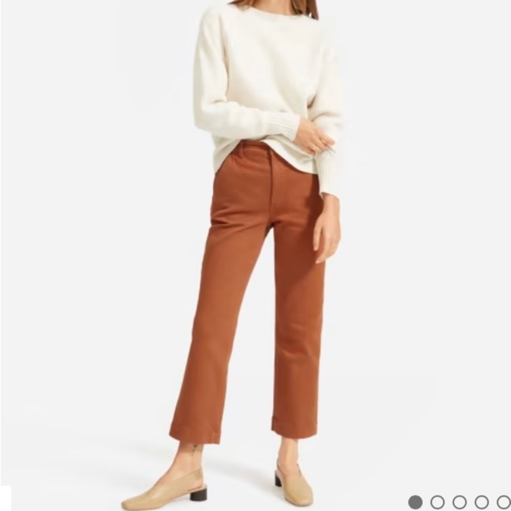 Everlane Straight Leg Crop size 10